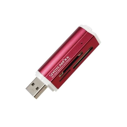 Czytnik kart pamięci USB typu „wszystko w jednym” – czerwony Inna marka