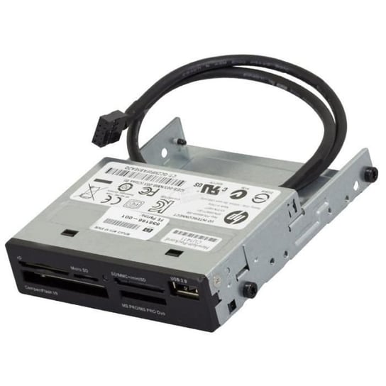 Czytnik kart pamięci wewnętrznej HP — P/N 468494-005 / 636166-001 / HI677 — Czarny — USB 2.0 — 6 miesięcy gwarancji Inna marka
