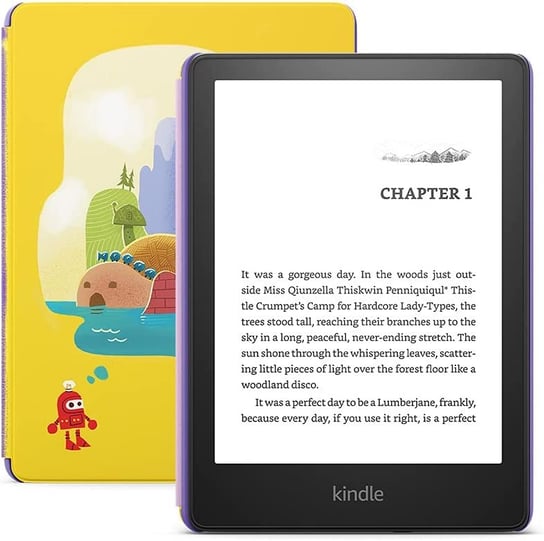 Czytnik Kindle Paperwhite Amazon,  Kids/6.8"/8GB/WiFi/Robot Dreams Amazon