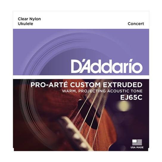 D'Addario Pro-Arté Custom Extruded EJ65C - Struny do ukulele koncertowego D'Addario