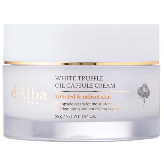 d'Alba WHITE TRUFFLE OIL CAPSULE CREAM 55 g - krem do twarzy z białą truflą d'Alba