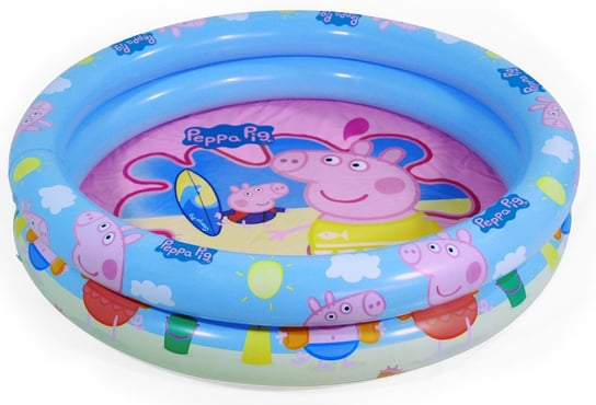 D'arpeje, basen dziecięcy, pompowany, okrągły, świnka Peppa, 90 cm D'arpeje