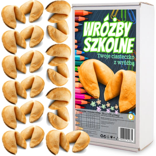 D&D Fun Cookies / Zestaw Ciasteczek "Szkolne Wróżby" 20 Sztuk 120G Inna marka