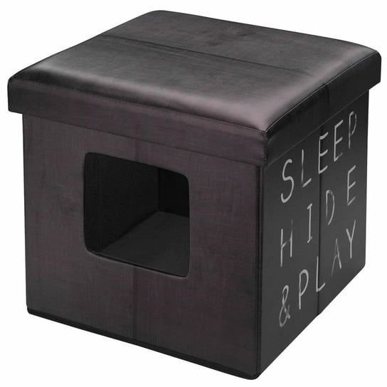 D&D Puf dla zwierzaka Sleep Hide Play, 38x38x38 cm, brąz, 434/431627 D&D