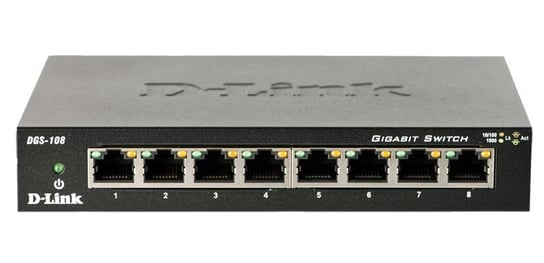 D-Link DGS-108 8x1000Mbps Gigabit Switch Metal D-Link