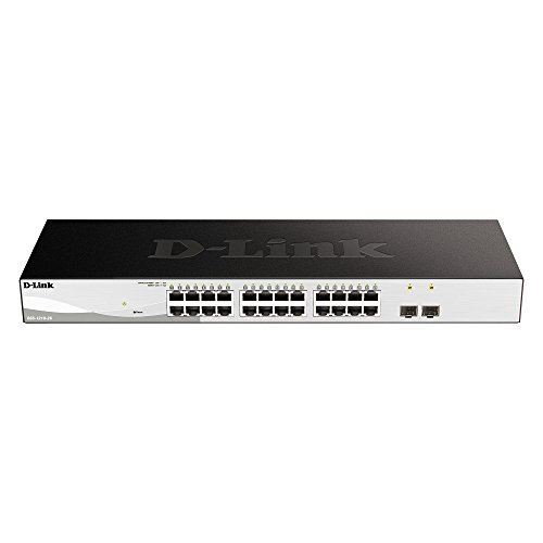 D-Link DGS-1210-26 Zarządzany Gigabit Ethernet L2 (10/100/1000) Czarny Szary - Przełącznik D-link