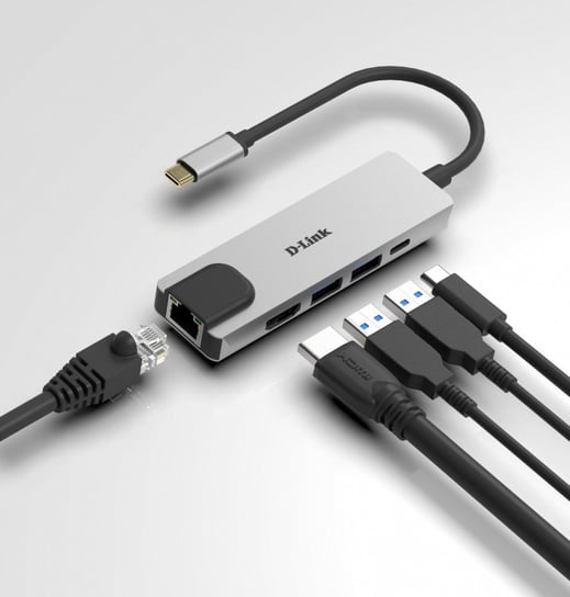 D-Link DUB-M520 HUB USB-C USB 3.0 HDMI D-link