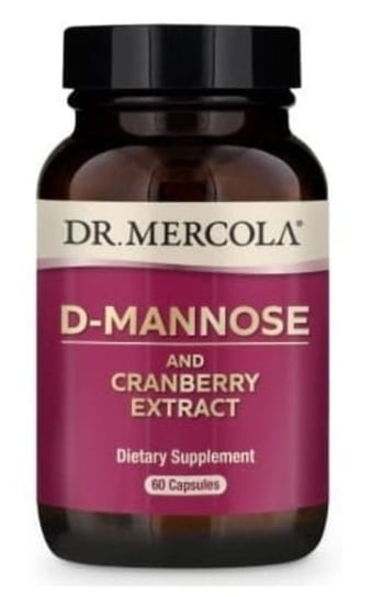 D-Mannoza z żurawiną Suplement diety, 60 kapsułek - Dr Mercola Dr Mercola
