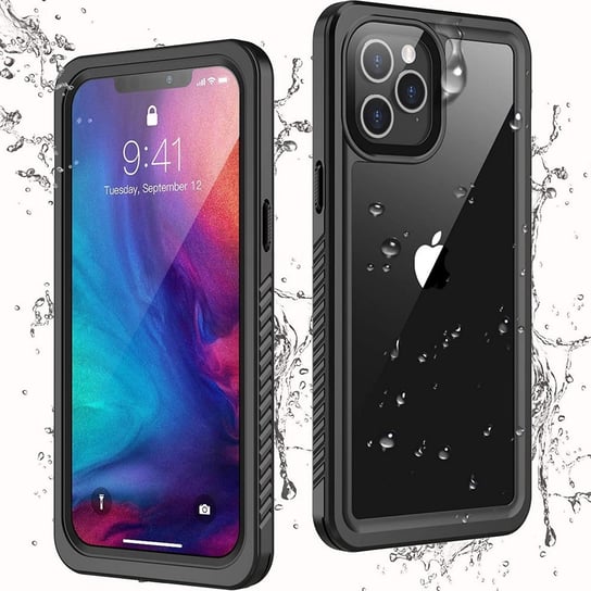 D-Pro 360° Waterproof Case IP68 etui wodoodporne wodoszczelne do iPhone 11 Pro (Black/gray) D-pro