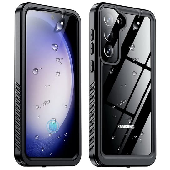 D-Pro 360° Waterproof Case IP68 etui wodoodporne wodoszczelne do Samsung Galaxy S23 (Black) D-pro