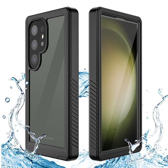 D-Pro 360° Waterproof Case IP68 etui wodoodporne wodoszczelne do Samsung Galaxy S24 Ultra (Black) D-pro