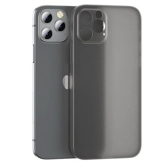 D-Pro Air Slim 0.4mm PP Case Ultra Cienkie Etui do iPhone 13 Pro Max (Smoke Black) D-pro