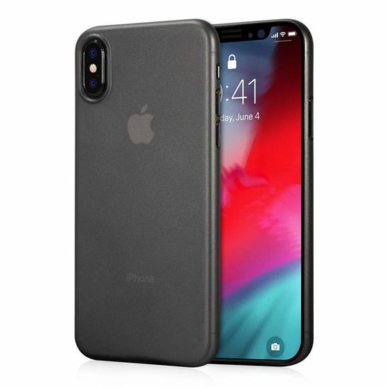 D-Pro Air Slim 0.4mm PP Case Ultra Cienkie Etui do iPhone X/XS (Frosted Back) D-pro