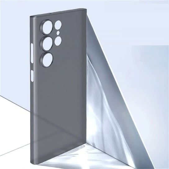 D-Pro Air Slim 0.4mm PP Case ultra cienkie matowe etui do Samsung Galaxy S24 (Smoke Black) D-pro