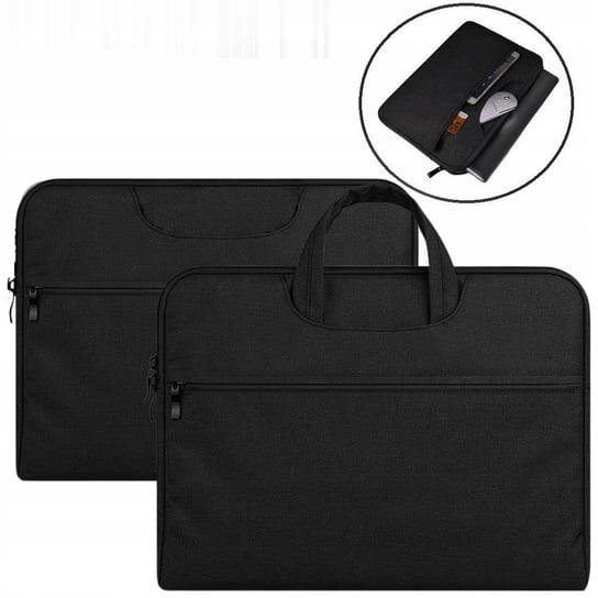 D-Pro Canvas Briefcase torba na laptop / MacBook Air/Pro 13/14/15 (Black) D-pro