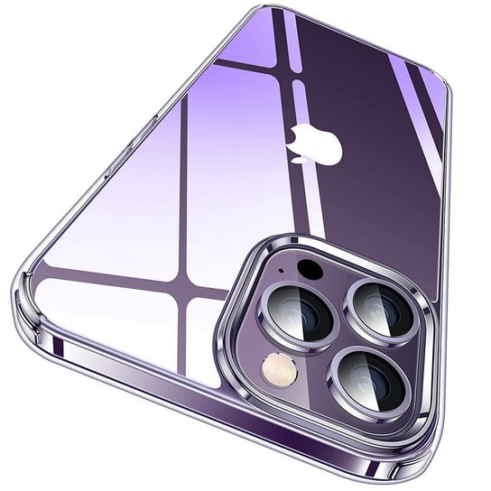D-Pro Crystal Hybrid etui przezroczyste do iPhone 14 Pro Max (Clear) D-pro