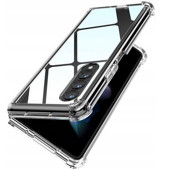 D-Pro Crystal Hybrid etui przezroczyste do Samsung Galaxy Z Fold 4 D-pro