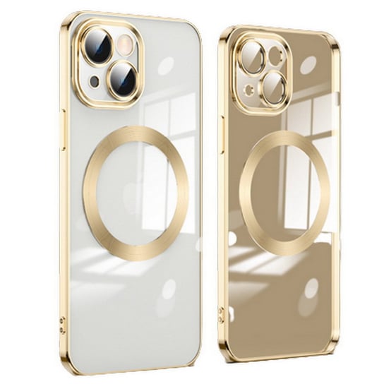 D-Pro Gloss MagSafe Case etui magnetyczne obudowa iPhone 11 (Gold) D-pro