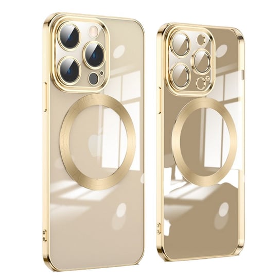 D-Pro Gloss MagSafe Case etui magnetyczne obudowa iPhone 11 Pro (Gold) D-pro