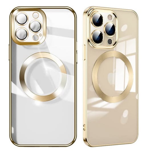 D-Pro Gloss MagSafe Case etui magnetyczne obudowa iPhone 11 Pro Max (Gold) D-pro