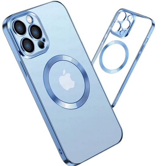 D-Pro Gloss MagSafe Case etui magnetyczne obudowa iPhone 13 Pro (Blue) D-pro