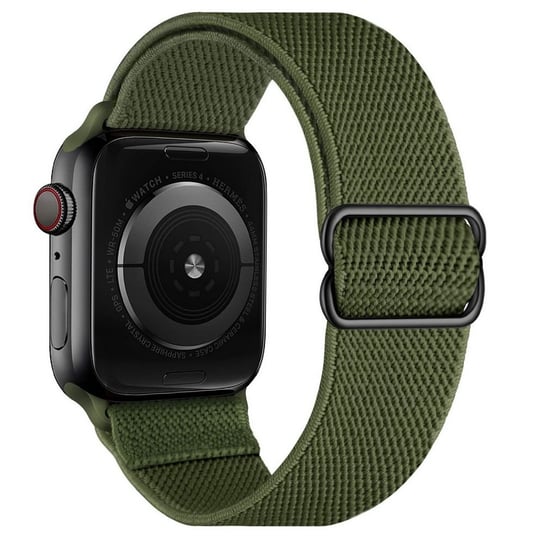 D-Pro Nylon Solo Loop nylonowy pasek do Apple Watch 42/44/45/49mm (Army Green) D-pro