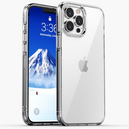 D-Pro Quartz Crystal etui obudowa do iPhone 12 Pro Max (Clear) D-pro