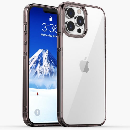 D-Pro Quartz Crystal etui obudowa do iPhone 13 Pro (Gray) D-pro