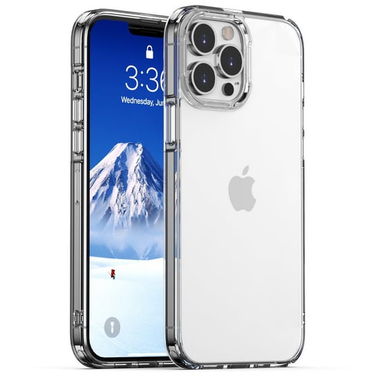 D-Pro Quartz Matte etui matowe obudowa do iPhone 14 Pro (Clear) D-pro