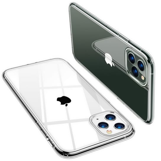 D-Pro Slim Flex TPU Case Etui Silikon iPhone 11 Pro (Crystal Clear) D-pro