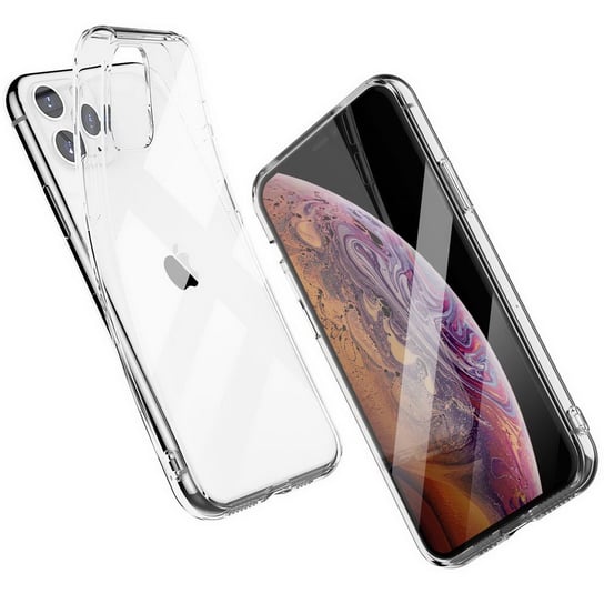 D-Pro Slim Flex TPU Case Etui Silikon iPhone 11 Pro Max (Crystal Clear) D-pro
