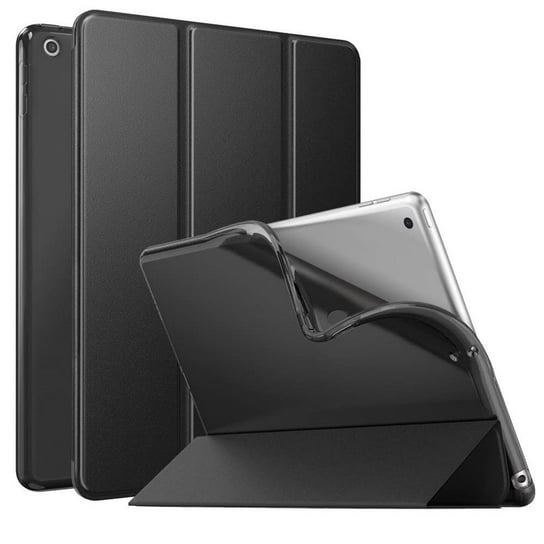 D-Pro Smart Case TPU Soft-Gel Back Cover - Etui Z Klapką iPad 10.2 / Pro 10.5 / Air 3 2019 (Black) D-pro