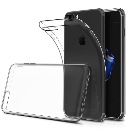 D-Pro TPU Soft Gel Case Etui iPhone 7/8 Plus (5.5) (Clear) D-pro