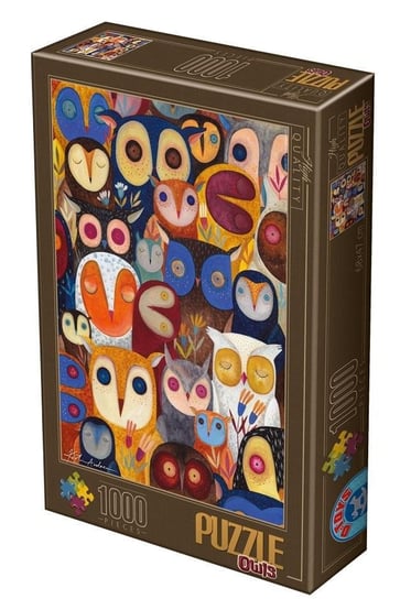 D-Toys, puzzle, Andrea Kutri, Collage - Sowy, 1000 el. D-Toys