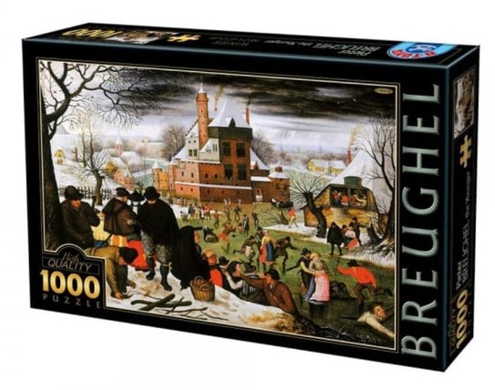 D-Toys, puzzle, Brueghel, Cztery pory roku - Zima, 1000 el. D-Toys