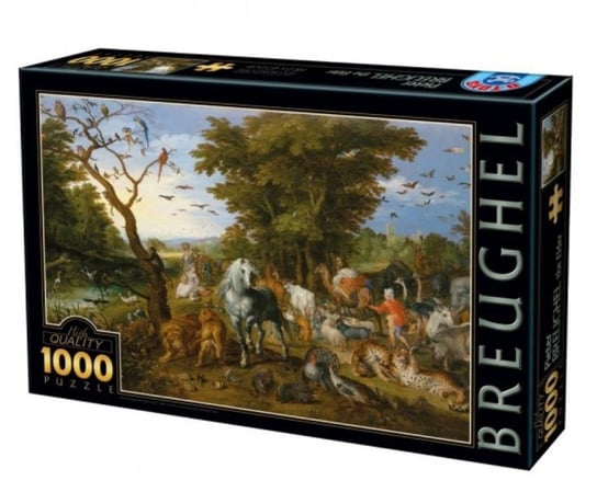 D-Toys, puzzle, Brueghel, Wejście zwierząt Arka Noego, 1000 el. D-Toys