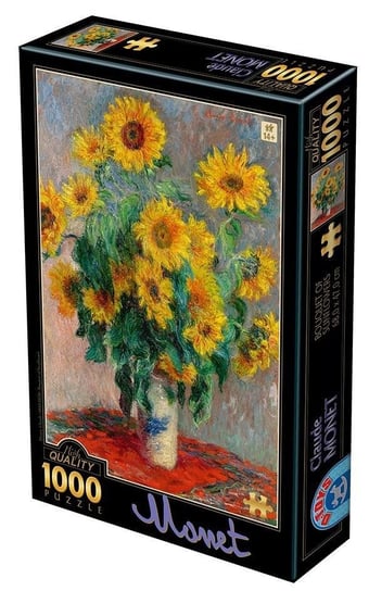 D-Toys, puzzle, Claude Monet, Bukiet słoneczników, 1000 el. D-Toys