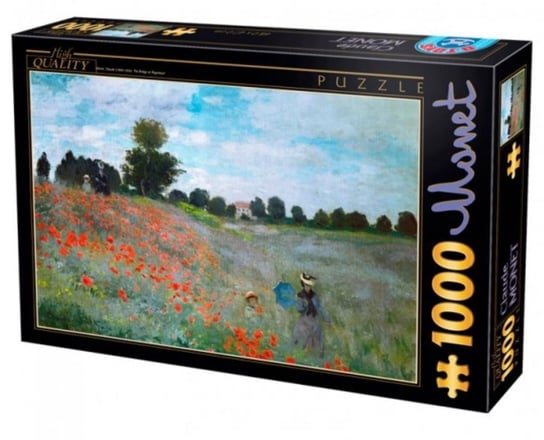 D-Toys, puzzle, Claude Monet, Pole maków, 1000 el. D-Toys
