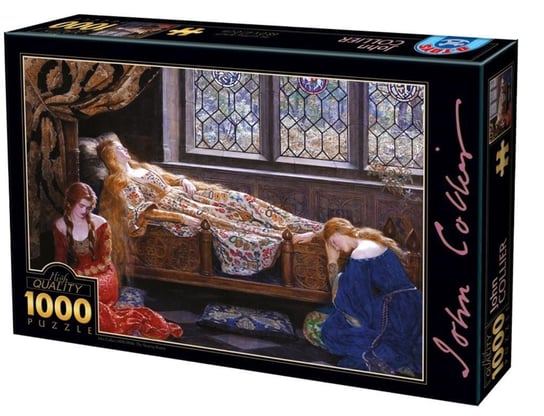 D-Toys, puzzle, Collier, Śpiące piękności, 1000 el. D-Toys