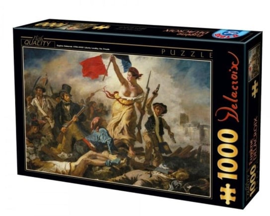 D-Toys, puzzle, Delacroix Eughene, Wolność prowadząca, 1000 el. D-Toys