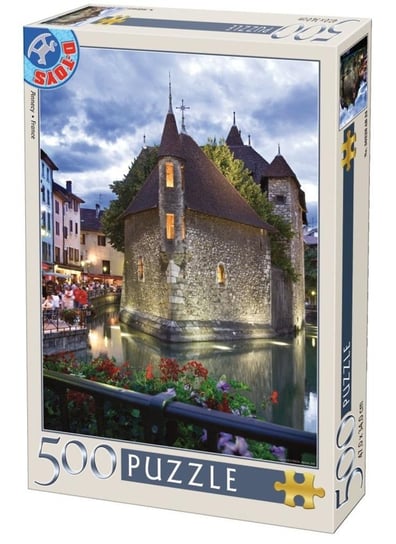 D-Toys, puzzle, Francja, Annecy, 500 el. D-Toys