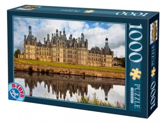D-Toys, puzzle, Francja, Zamek Chambord, 1000 el. D-Toys