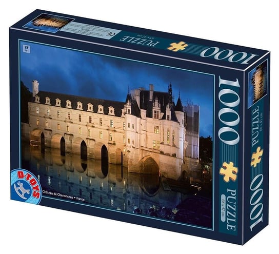 D-Toys, puzzle, Francja, Zamek Chenonceau, 1000 el. D-Toys