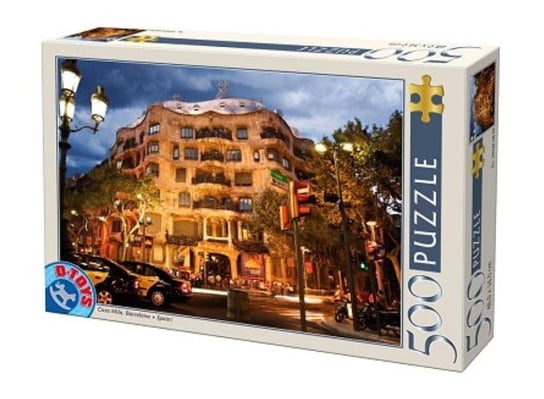 D-Toys, puzzle, Hiszpania, Casa Mila, 500 el. D-Toys