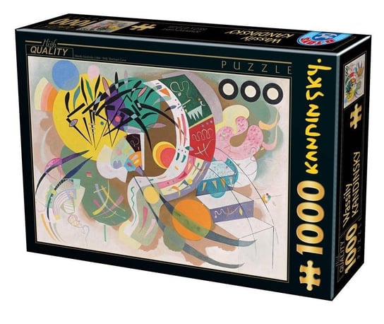 D-Toys, puzzle, Kandinsky, Dominacja kreski, 1000 el. D-Toys