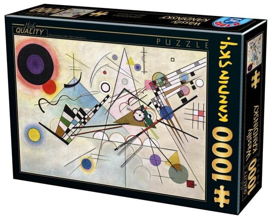D-Toys, puzzle, Kandinsky, Kompozycja numer 8, 1000 el. D-Toys