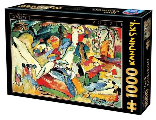 D-Toys, puzzle, Kandinsky, Kompozycja numer II, 1000 el. D-Toys