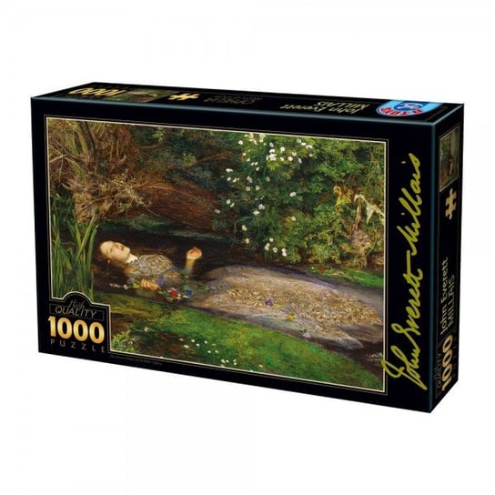 D-Toys, puzzle, Millais Ophelia, 1000 el. D-Toys