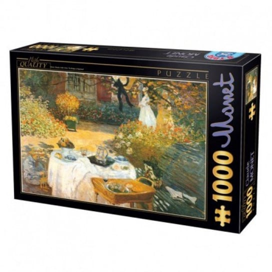 D-Toys, puzzle, Monet Śniadanie, 1000 el. D-Toys