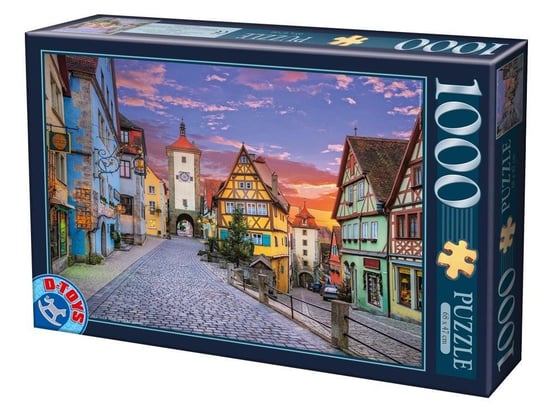 D-Toys, puzzle, Niemcy, Rottenburg, 1000 el. D-Toys